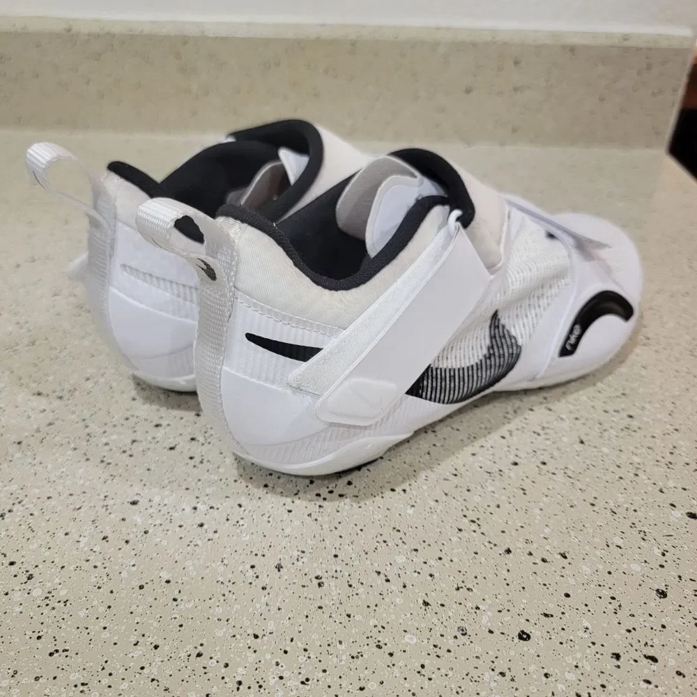 New Women's Nike Superrep Cycle Bike Riding Shoes White CJ0775-100 - W 7.5 - Picture 6 of 10